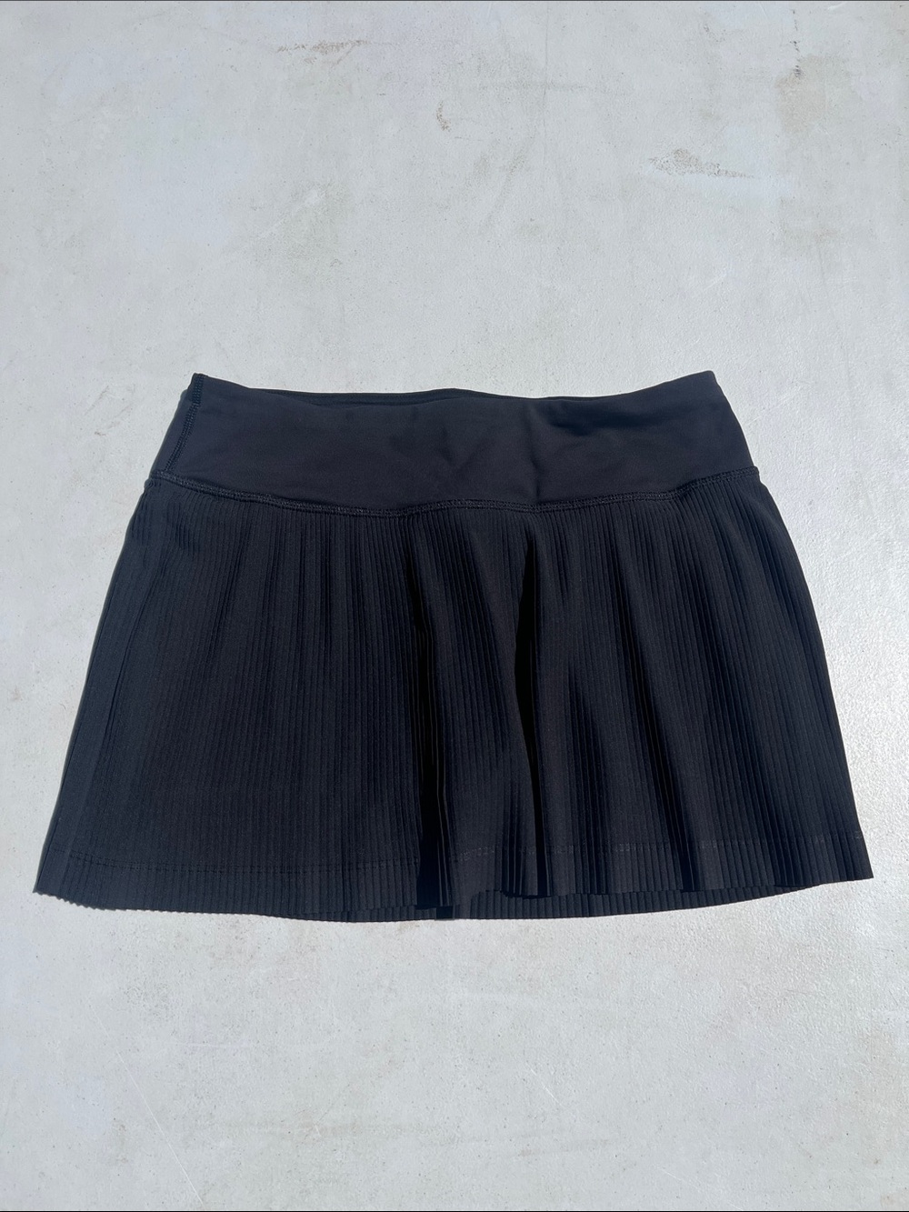 lululemon athletica Black Pleated Active Skirt